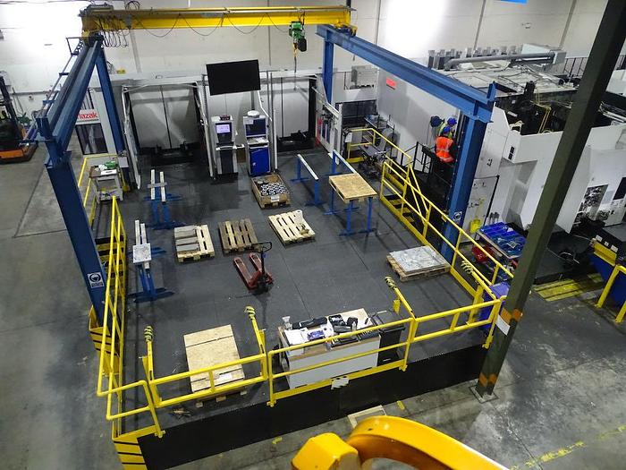 Used 2016 Mazak 3 x HMC Nexus 10800-Il with a Palletech 24