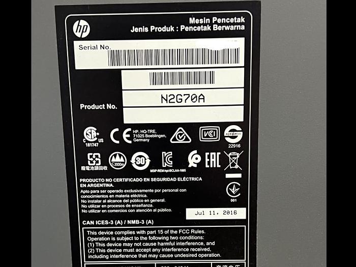 Used 2016 Hewlett-Packard Latex 570
