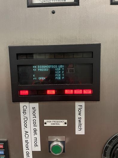 Used 2001 INDUCTOTHERM 1 TON ALUMINUM INDUCTION FURNACE