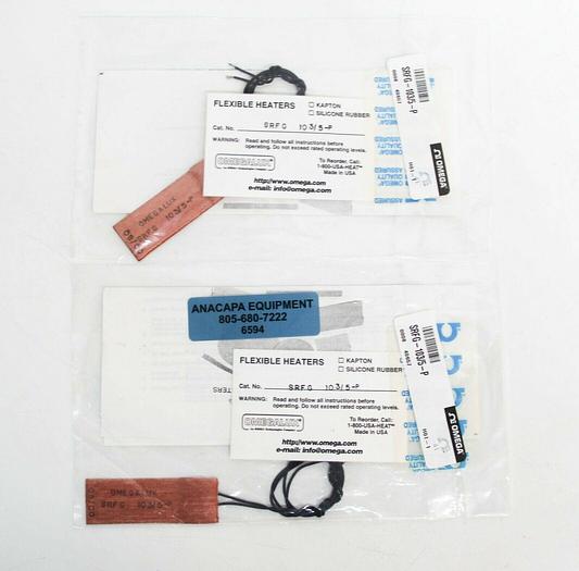 Omega SRFG-103/5-P Flexible Silicon Rubber Heater NEW LOT OF 23 (6594)