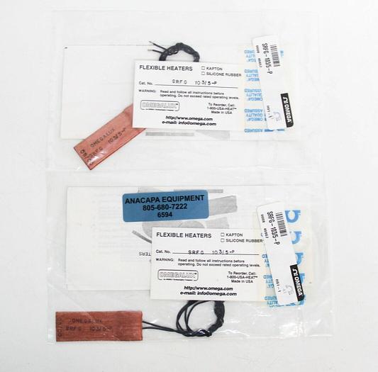 Omega SRFG-103/5-P Flexible Silicon Rubber Heater NEW LOT OF 23 (6594)