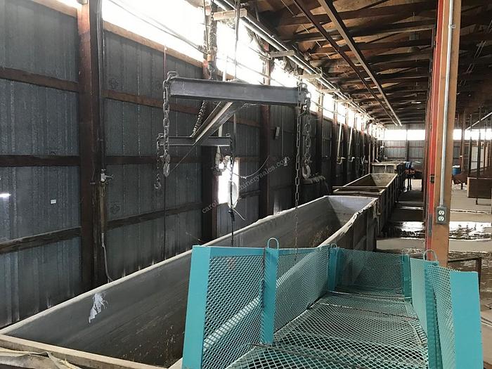 Used Complete Operation Powder Coating Room