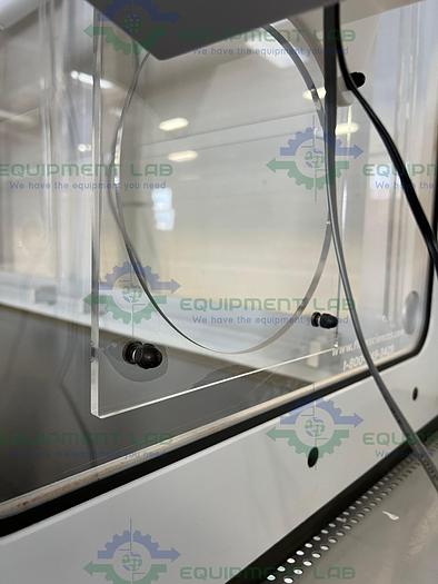 Used Flow Sciences FSCQ03357 6 Ft PPE Sliding Sash Vented Balance Safety Enclosure