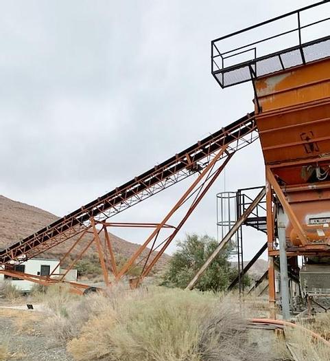 Used Ross Bandit 12 Portable Concrete Batch Plant