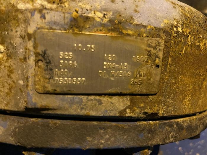 Used GOULDS MDL. 3196MTX 3 X 4-13 CENTRIFUGAL PUMP 30HP