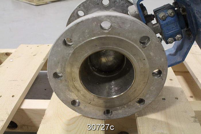 Used Jamesbury MBD400CAGAS6SATTTBA 4" Control Ball Valve #30727