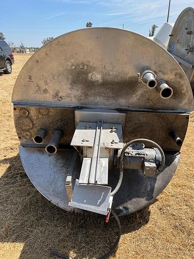 Used Tank, 900 Gallon, S/st, Agit, Cone Bottom #S744586