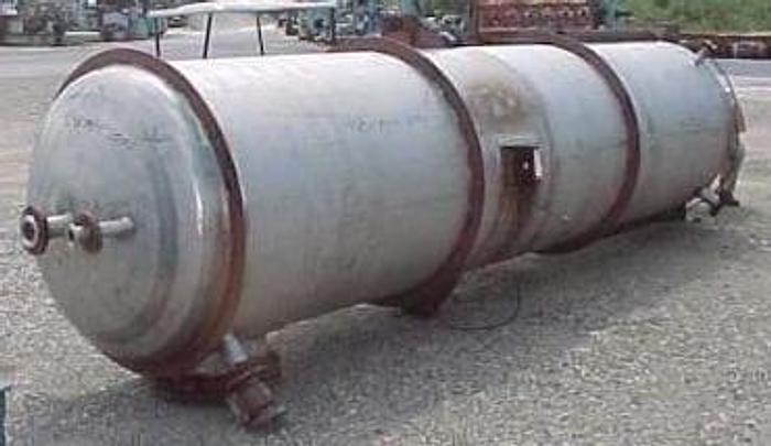 Used ALLOY FAB STAINLESS STEEL COLUMN – 42 IN.  X 15 FT.