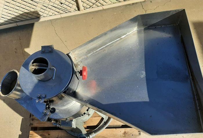 Used Mill, Hammer, Grinder, S/st, 6.25" Dia, CFM, 3 HP #S743819