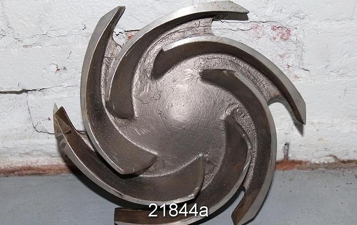 Used Goulds 3196 Impeller, 10", 6-Vane (For 4x6x10 Pump) #21844