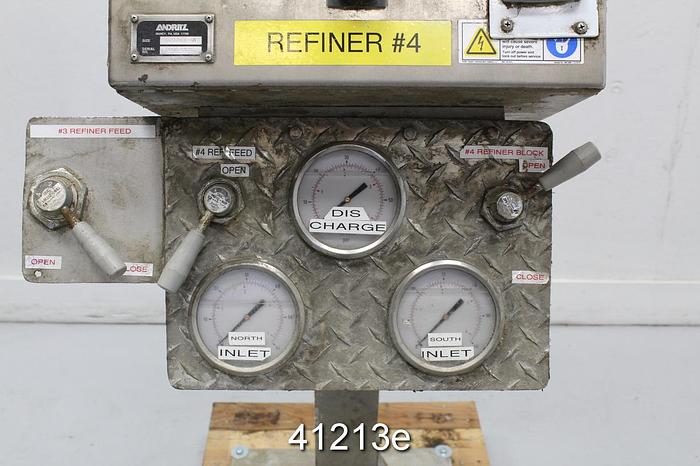 Used Andritz C099925-01 Disc Refiner Control Panel #41213