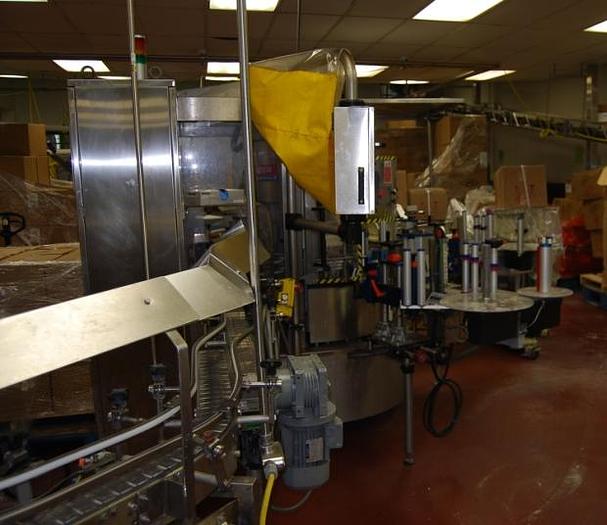 Used PE Rotary Labeler Pressure Sensitive Front and Back 