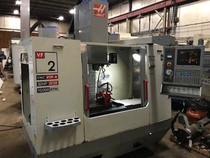 HAAS VF-2D Vertical 3-Axis CNC Machining Center 2002