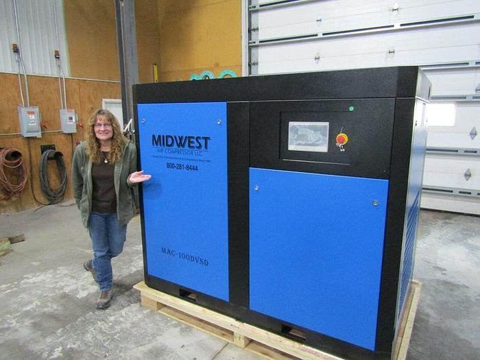 AIR-Max 100 hp. Variable Speed Drive Industrial Rotary Screw air Compressor
AIR-MAX 12 Year / 24,000 run hour warranty