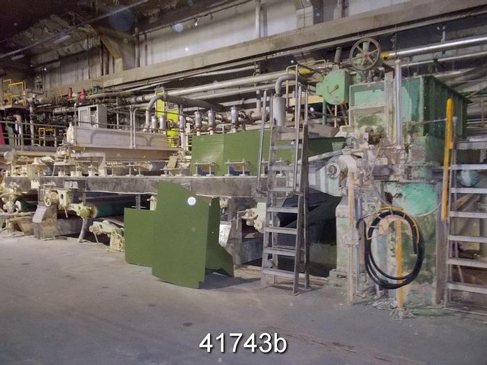 Used Complete Paper Machine for Liner and Medium, 92" Trim, 80 bdmt/d #41743