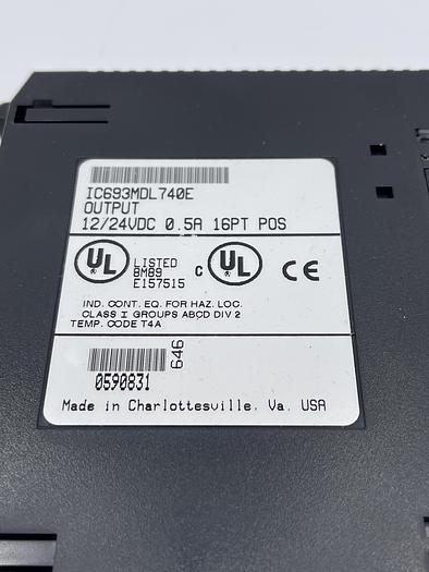 Used GE IC693MDL740E
