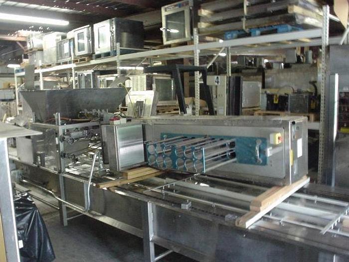 Used USED HINDS-BOCK MULTI-LANE MUFFIN BATTER DEPOSITING LINE