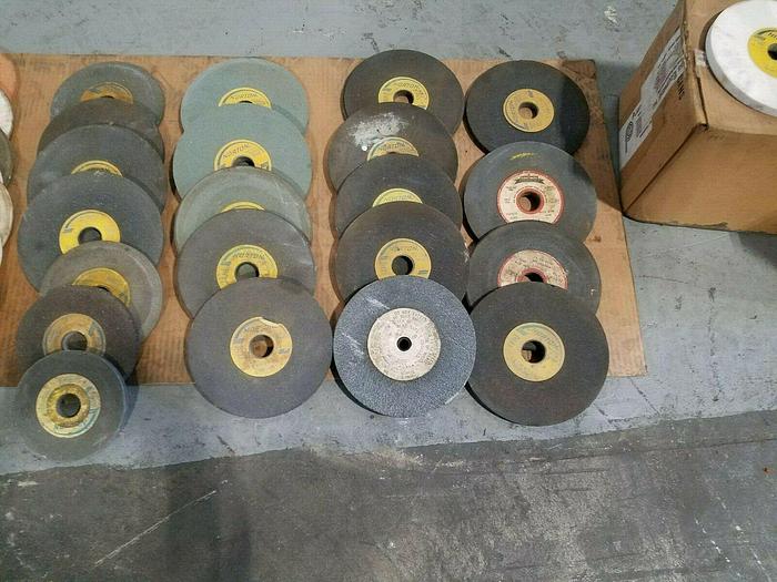 Used Norton Surface Grinding Wheels One Lot Over 60 Wheels One Price