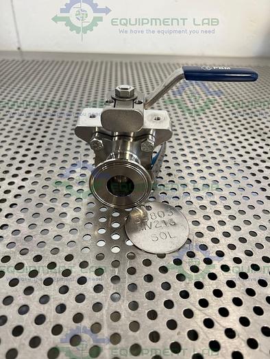 Used PBM  SIHFE8X-G-04G Ball Valve w/ 1" Sanitary Fitting, 600PSIG