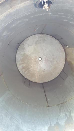 Used 1,100 GALLON VERTICAL OPEN TOP TANK - S/S