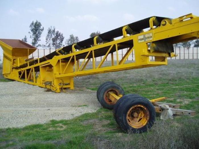 Used Conveyor, Belt, 24" x 35', Stacker, Powerscreen Mfg #S734166
