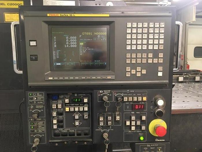 D'occasion Machine de découpe laser marque AMADA / AMADA laser cutting machine