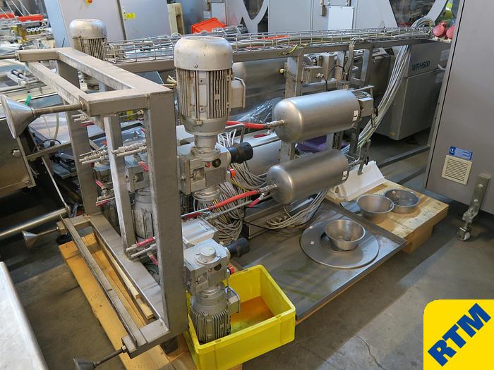 Used COMPLETE LINE FOR CHOCOLATE COATED TOFFEE / CENTRES