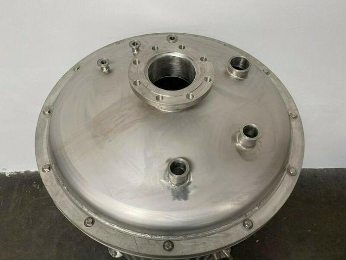 Used 400 Liter Stainless Steel Dimple Jacketed Reactor