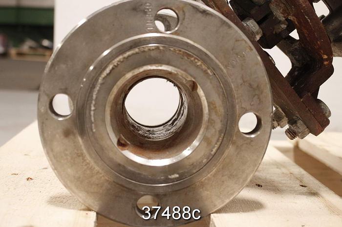 Used Neles Jamesbury 3 5150-31-3600MT 3" Ball Control Valve #37488