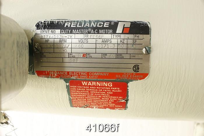 Used Beloit DD 4000 20/24" Refiner, 24" Rotor #41066