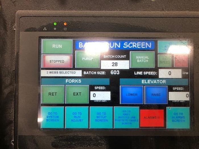 Used 38" EVTEC CUT-SIZE SHEETER