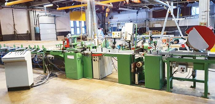 Used KRÜSI Log House Production Line Type CM 40