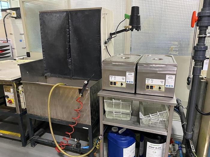 Used Magnaflux DFPI Liquid Penetrant Testing Unit