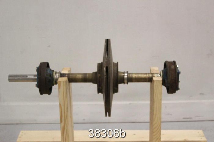 Used Goulds 3405 M 3x4x17 Pump Rotating Assembly #38306