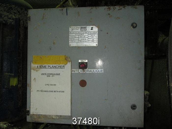 Used Thune SP70L Dewatering Press #37480