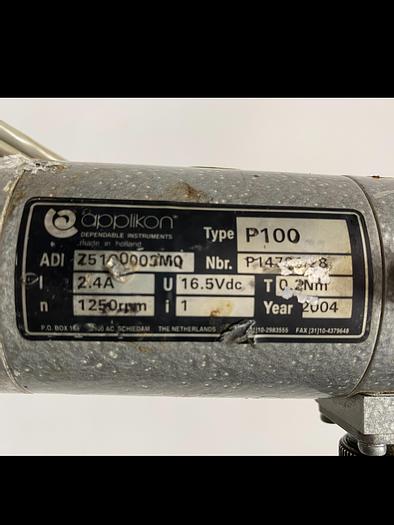Used Applikon  250 LTR Jacketed Reactor w/ Agitator