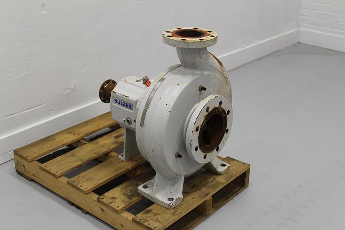 Used Sulzer APT33-4C Pump, Iron Casing, 3-Vane Stainless Impeller #43809