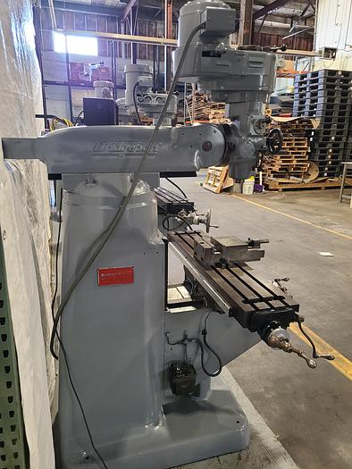 Used Bridgeport 1HP Milling Machine Digital Read Out Chrome Ways Vise Lube