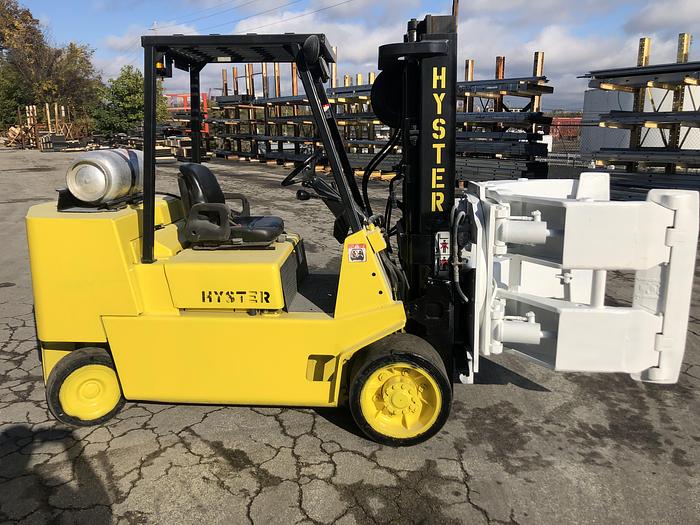 Used 12,000 POUND HYSTER ROLL CLAMP TRUCK MODEL S120XLS