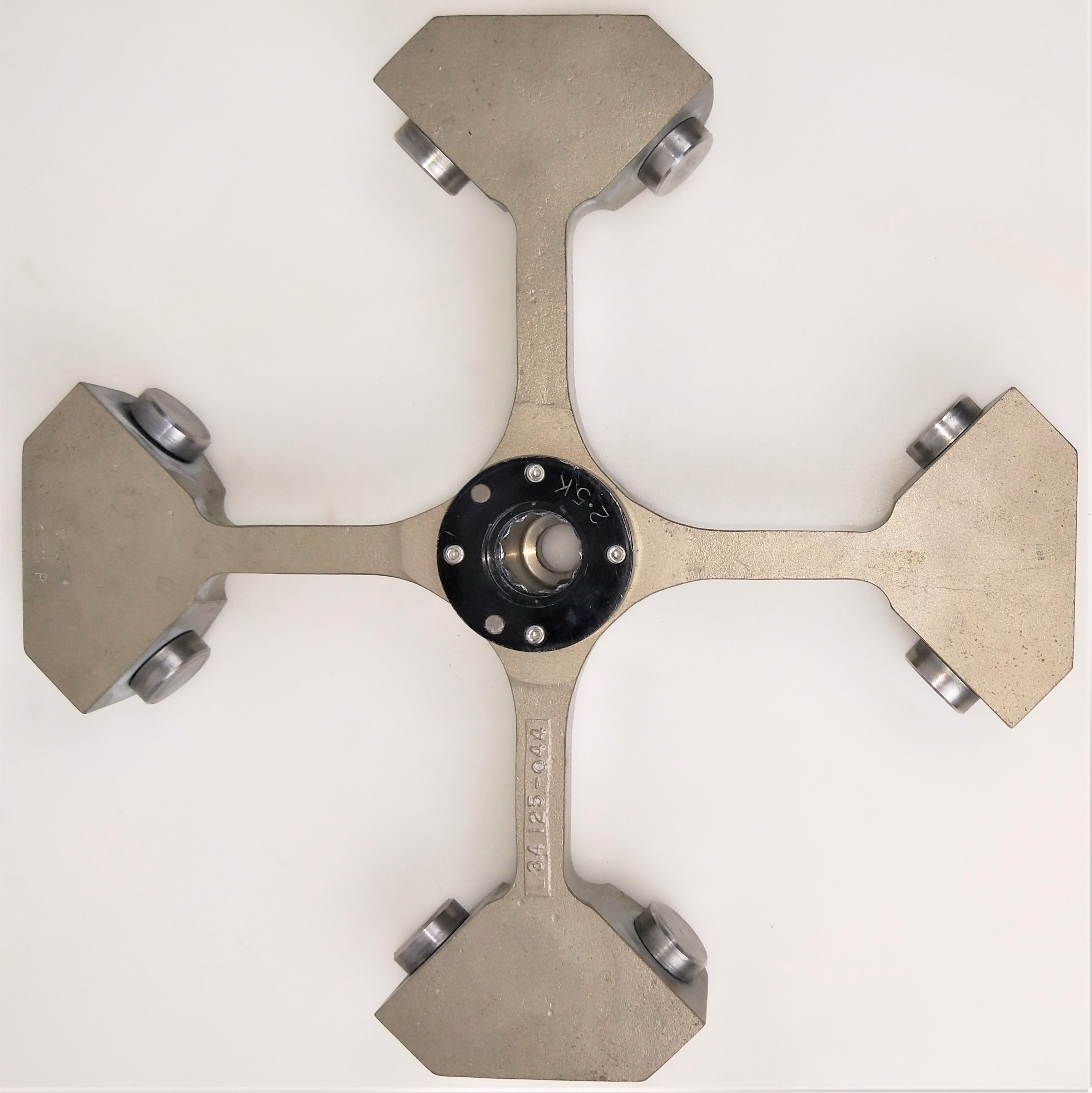 Used MSE 43124-129 (BS4402) Swing-Out Rotor with Sealed Buckets and Inserts - 4 x 750mL