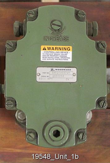 Unused Woodward A8516-040-R Govenors, (Unused) #19548