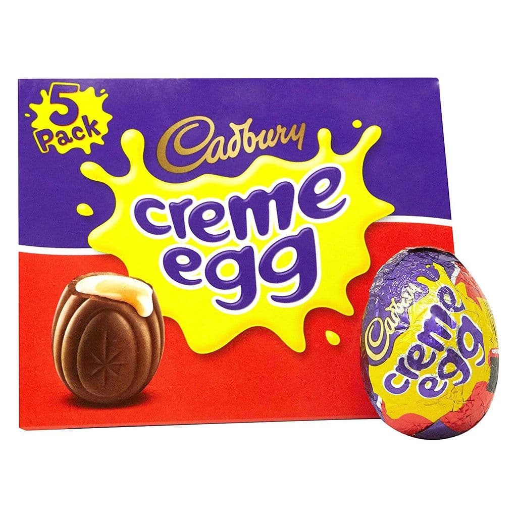 FREE Pack (5) Cadburys Creme Eggs Or Caramel Eggs