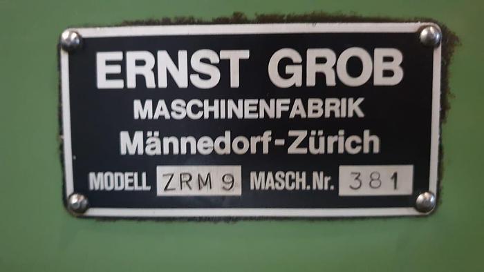 Used GROB ZRM9 COLD SPLINE ROLLING MACHINE