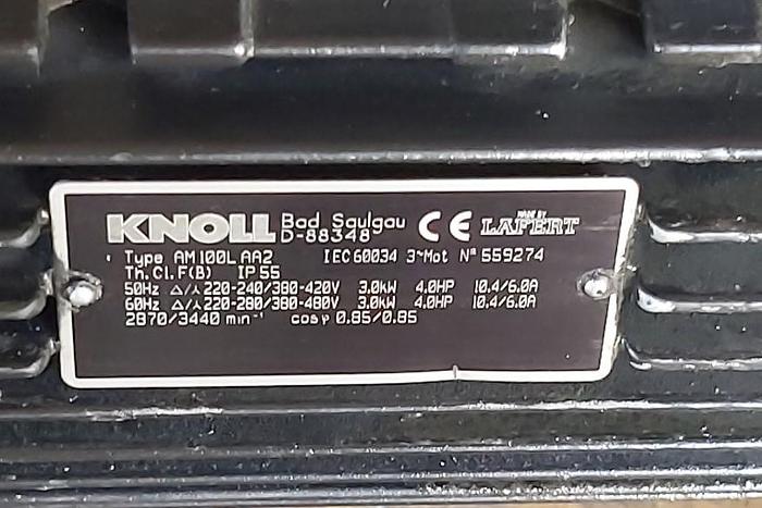 Gebraucht Kühlschmierstoffpumpe, überholt, TG25-95/30 590, 50L/Min, 59m, 3 KW, Knoll,  gebraucht