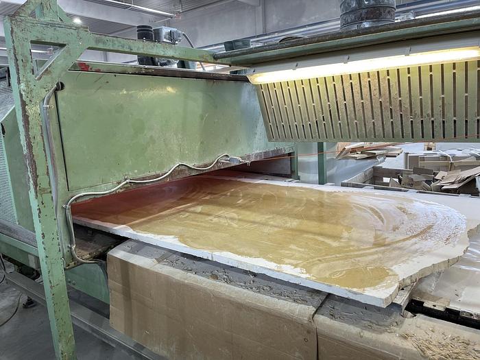 Gebraucht 2003 SIMEC komplette Marmor Schleifanlage, 6 Kopf Vorschleifstraße LM 06