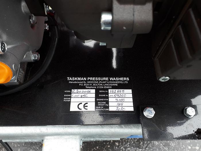 Taskman BW200 DY15E TRAILER BOWSER DIESEL WASHER