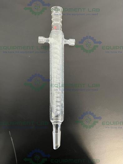Used Ace Glass  250mm Spiraled Coil Condenser w/ 24/40 Joints #7 Ace-Thred Connection