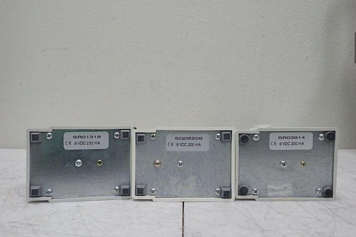 Used Lot of 3 Biohit Proline 0.2-10µL 5-100µL 10-250µL Pipettes Pipettors w/ Chargers