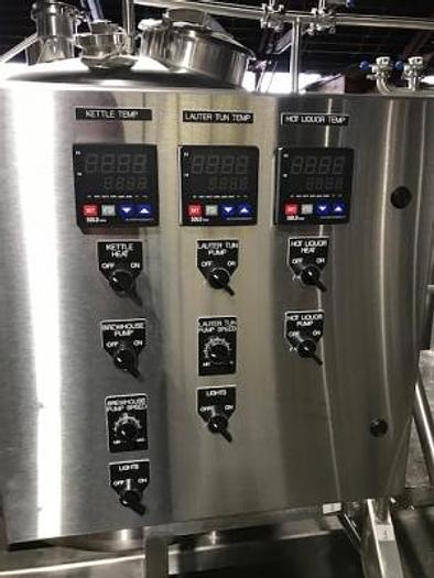 3.5 bbl BSV Direct Fired Brewhouse