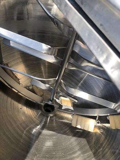 Used Hamilton 300 Gallon stainless steel jacketed mix kettle